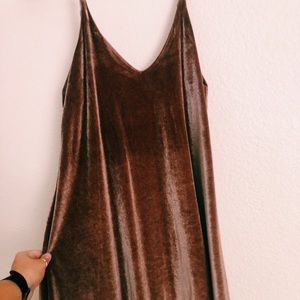 velvet dress